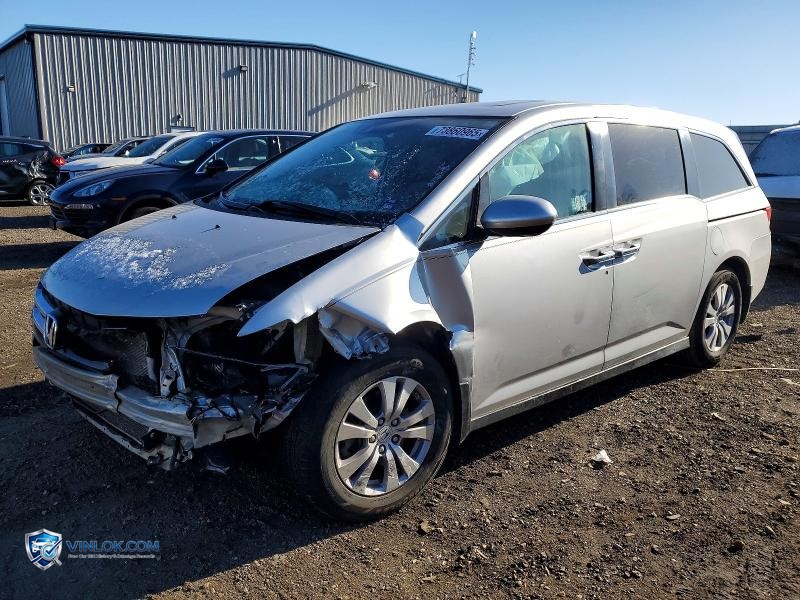 2014 HONDA ODYSSEY EXL – Lot 73860965 auction photo