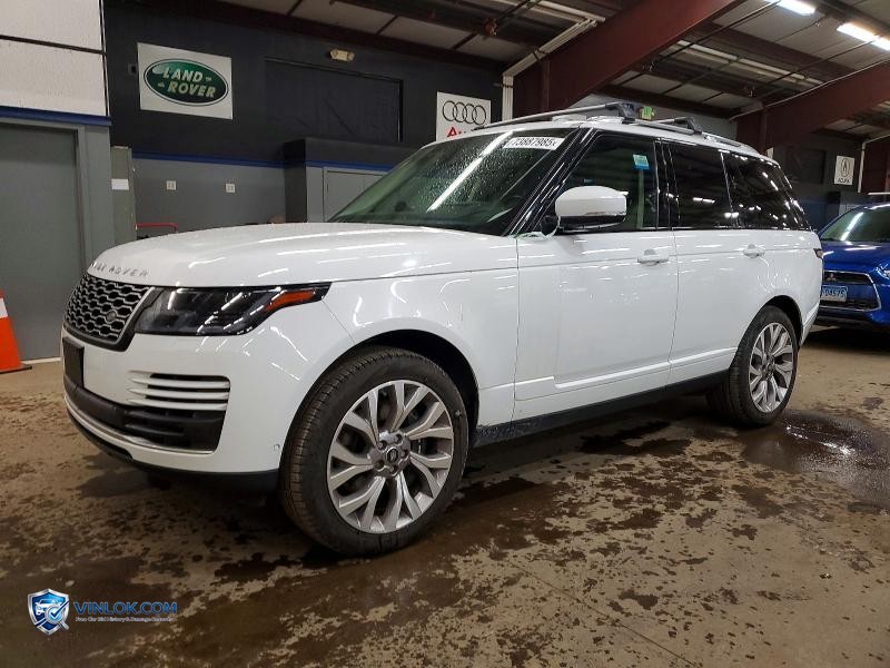 2019 LAND ROVER RANGE ROVER HSE – Lot 73887985 auction photo