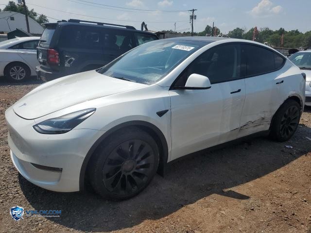 2022 TESLA MODEL Y – Lot 74028375 auction photo
