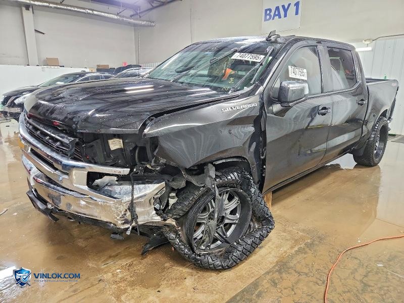 2022 CHEV SILVERADO LTD K1500 LT – Lot 74077595 auction photo