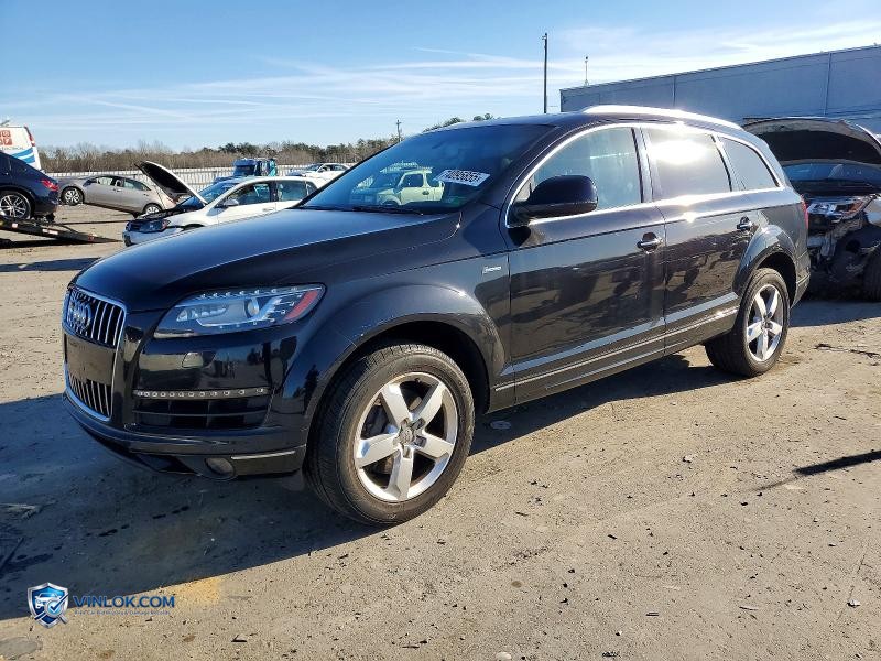 2015 AUDI Q7 PREMIUM PLUS – Lot 74095855 auction photo