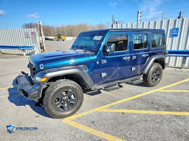2025 JEEP WRANGLER SPORT – Lot 74271975 auction photo