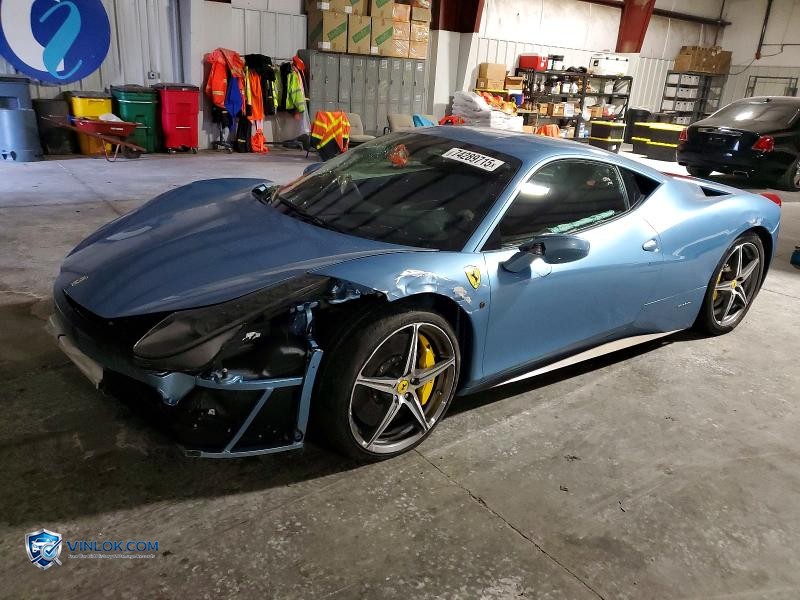 2012 FERRARI 458 ITALIA – Lot 74289715 auction photo