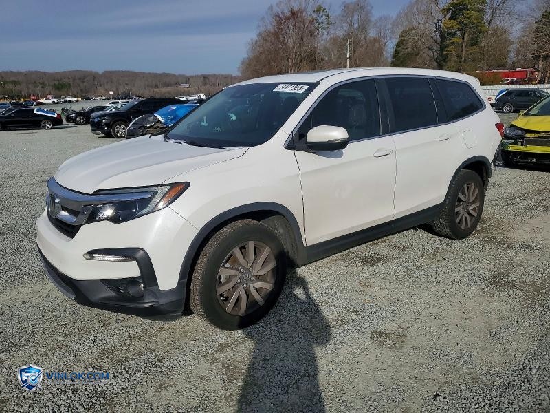 2020 HONDA PILOT EXL – Lot 74421965 auction photo