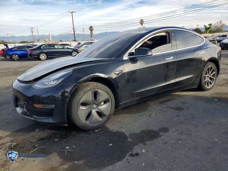 2019 TESLA MODEL 3 – Lot 74432685 auction photo