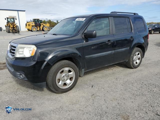2012 HONDA PILOT LX – Lot 74444184 auction photo
