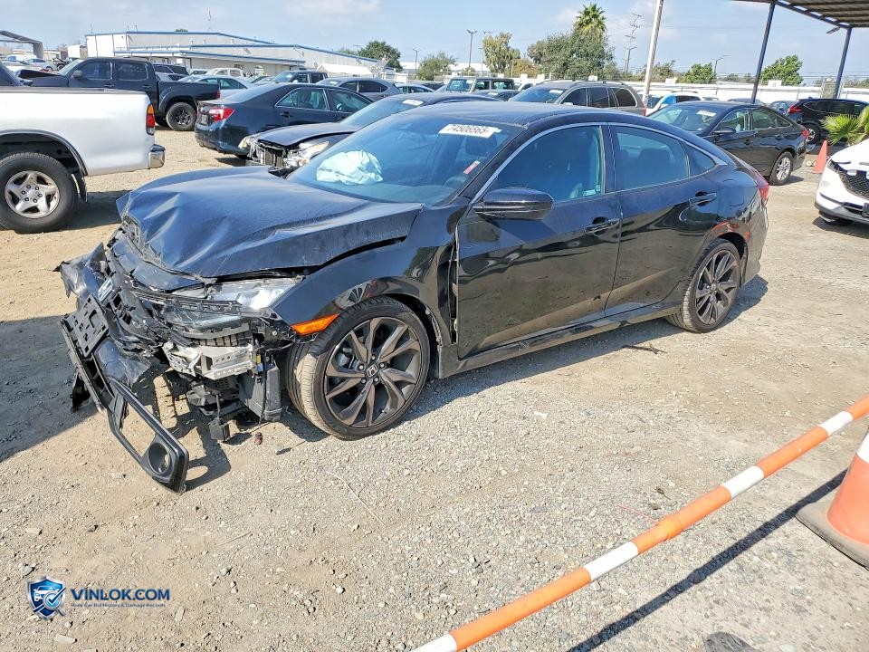2021 HONDA CIVIC SPORT – Lot 74506565 auction photo