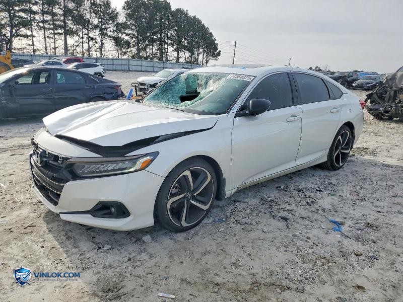 2022 HONDA ACCORD SPORT – Lot 74560075 auction photo