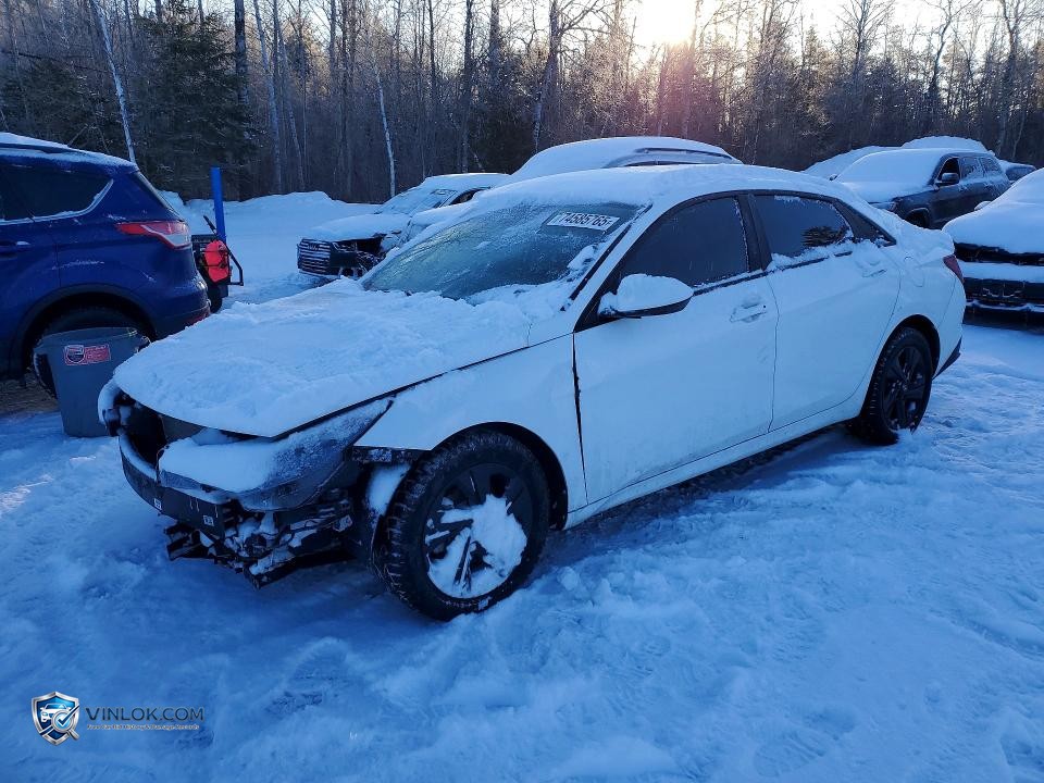 2023 HYUNDAI ELANTRA SEL – Lot 74585765 auction photo