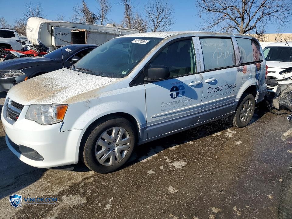 2017 DODGE GRAND CARAVAN SE – Lot 74721165 auction photo