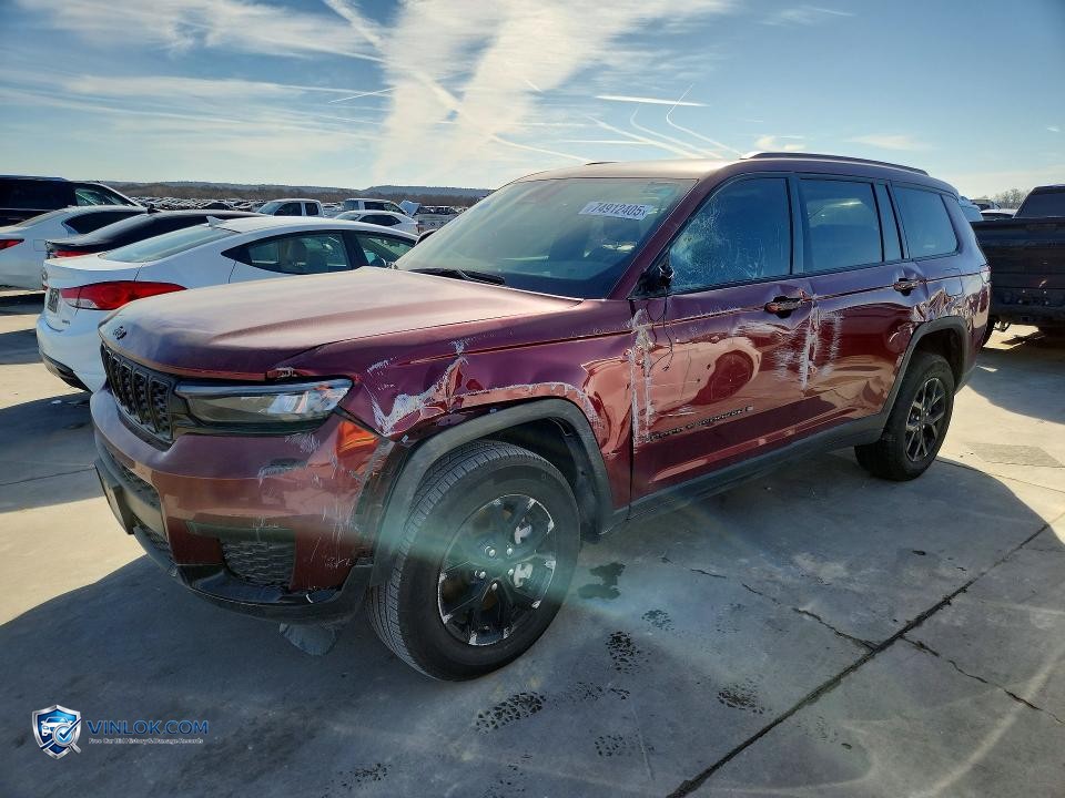 2025 JEEP GRAND CHEROKEE L 2WD 4D SUV ALTITUDE X – Lot 74912405 auction photo