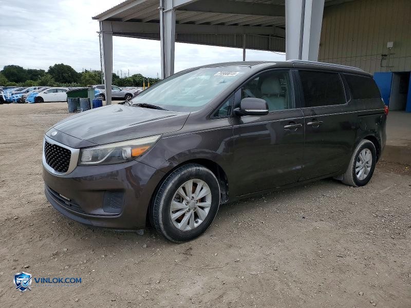 2016 KIA SEDONA LX – Lot 74980015 auction photo