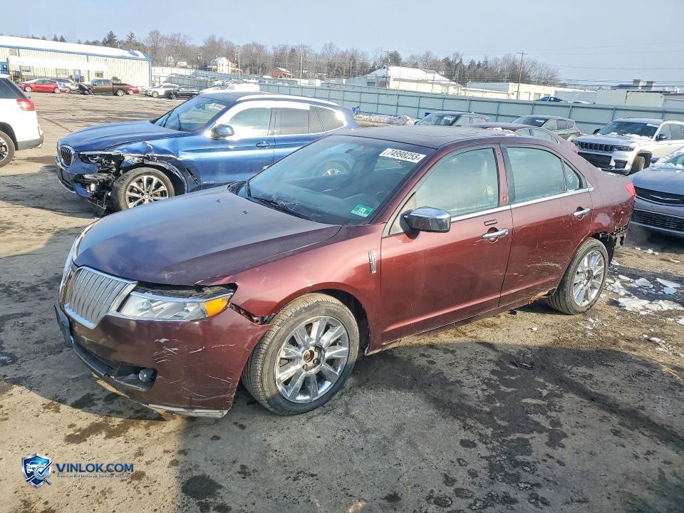 2012 LINCOLN MKZ – Lot 74998255 auction photo