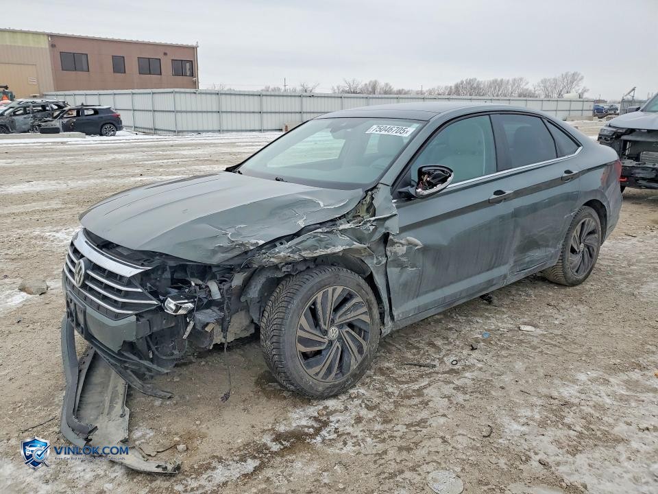 2019 VOLKSWAGEN JETTA SEL PREMIUM – Lot 75046705 auction photo