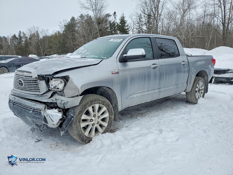 2010 TOYOTA TUNDRA CREWMAX LIMITED – Lot 75053425 auction photo
