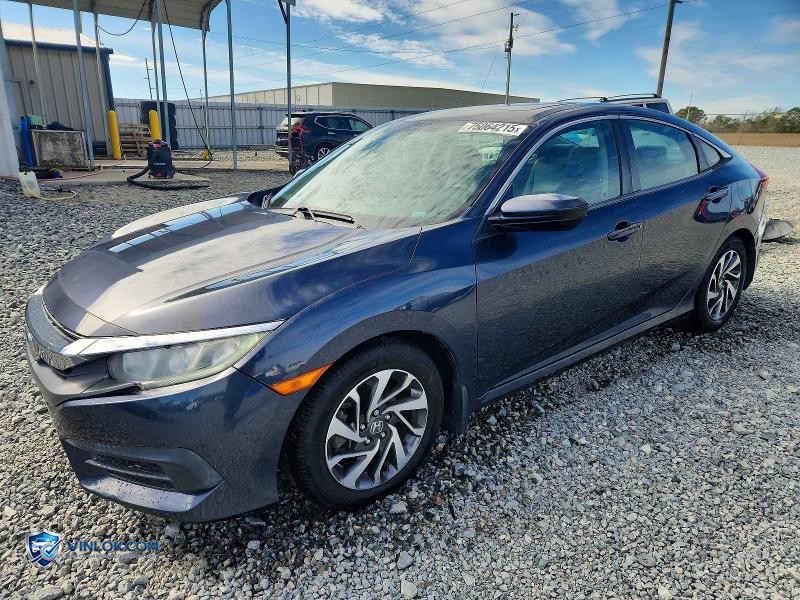 2017 HONDA CIVIC EX – Lot 75064215 auction photo