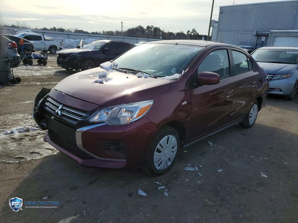 2024 MITSUBISHI MIRAGE G4 ES – Lot 75084065 auction photo
