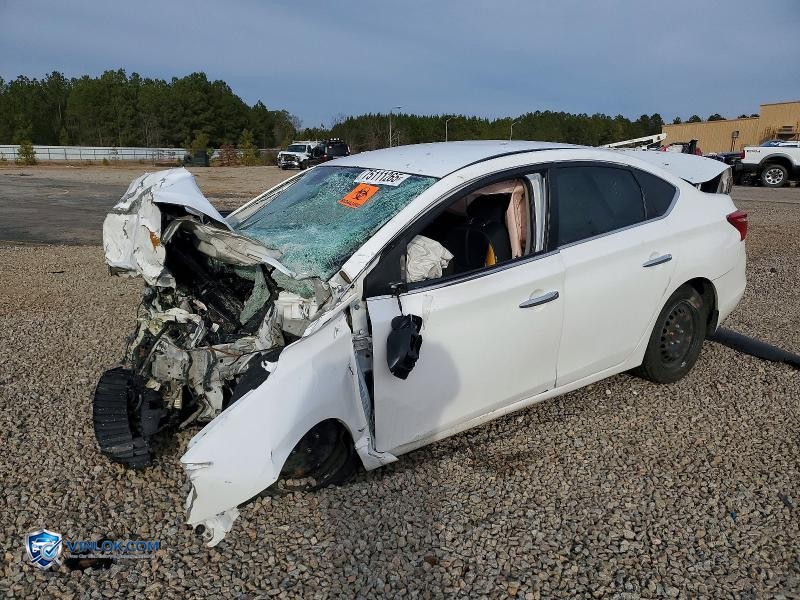 2017 NISSAN SENTRA S – Lot 75111265 auction photo
