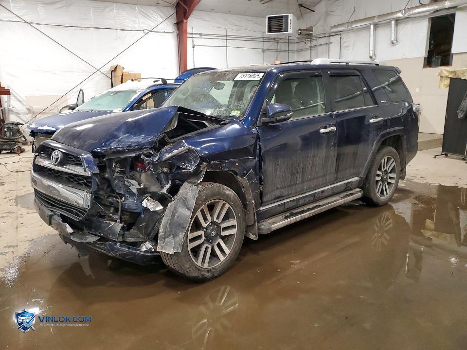 2018 TOYOTA 4RUNNER LIMITED – Lot 75116805 auction photo