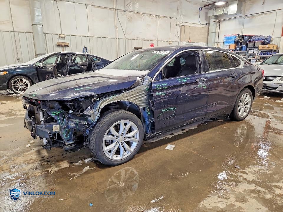 2017 CHEVROLET IMPALA LT – Lot 75162525 auction photo