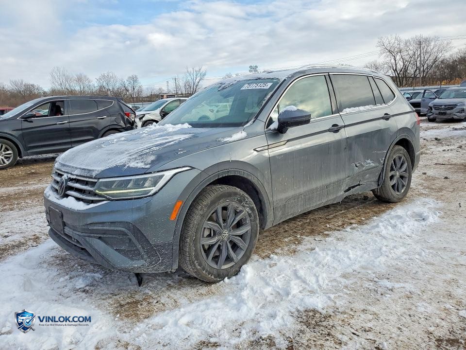 2023 VOLKSWAGEN TIGUAN SE – Lot 75175125 auction photo