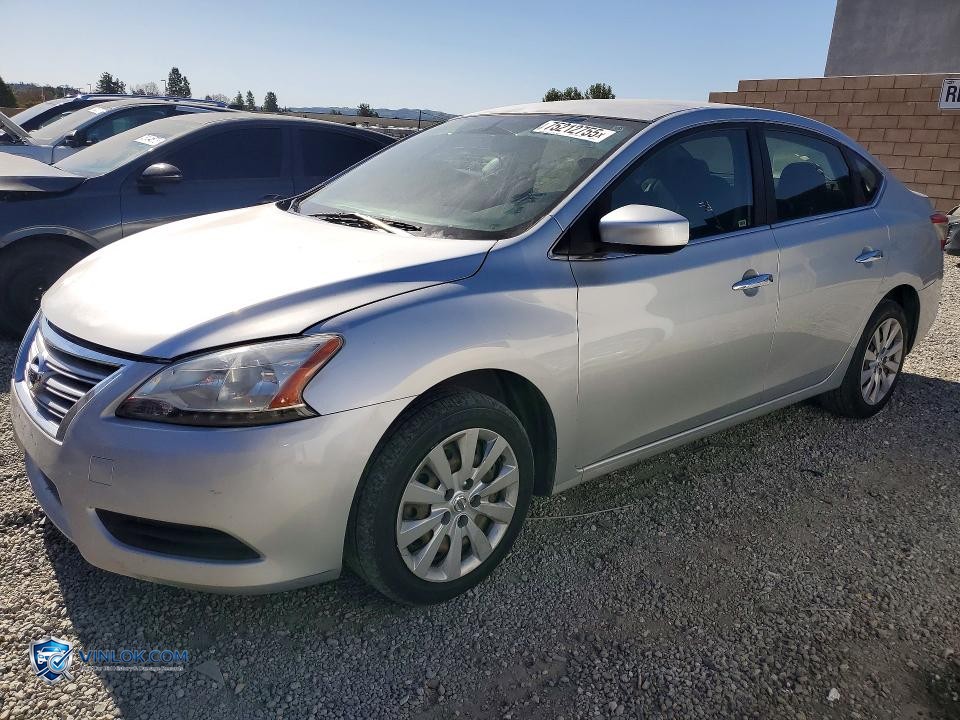 2015 NISSAN SENTRA S – Lot 75212755 auction photo