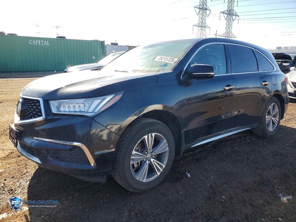 2019 ACURA MDX – Lot 75215725 auction photo
