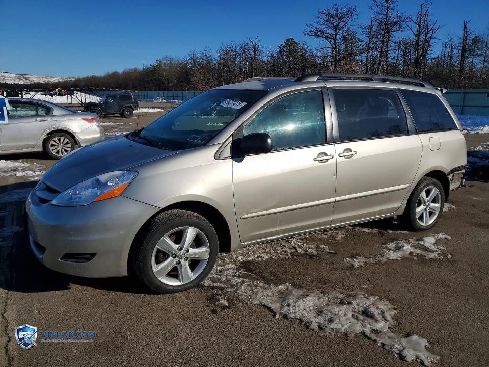 2007 TOYOTA SIENNA CE – Lot 75221215 auction photo