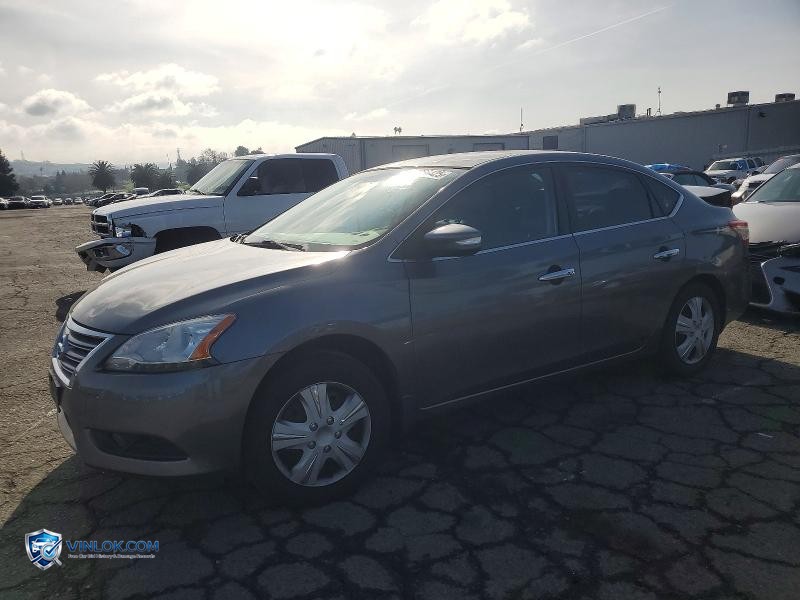 2015 NISSAN SENTRA SL – Lot 75256425 auction photo