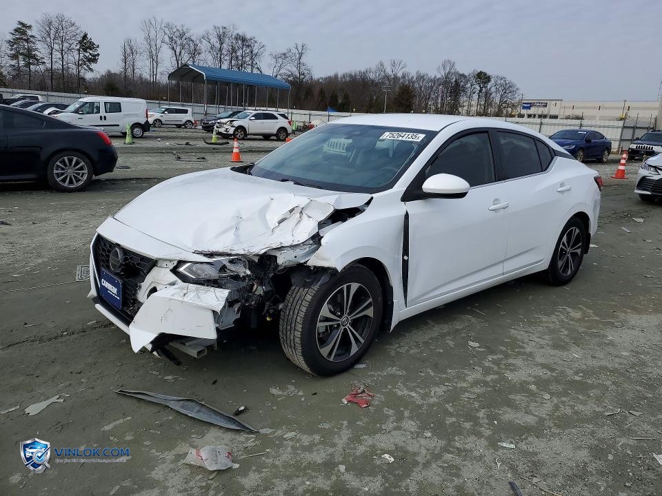 2021 NISSAN SENTRA SV – Lot 75264135 auction photo