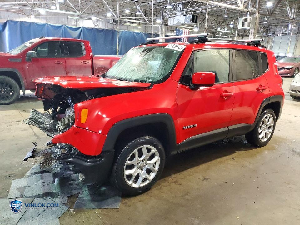 2017 JEEP RENEGADE LATITUDE – Lot 75310515 auction photo