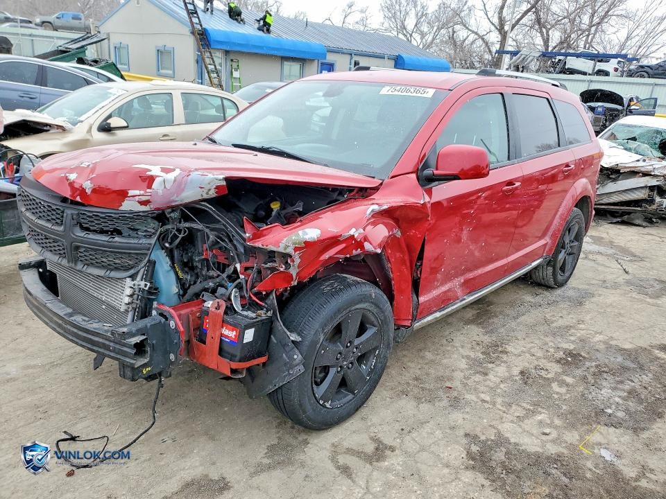 2018 DODGE JOURNEY CROSSROAD – Lot 75406365 auction photo