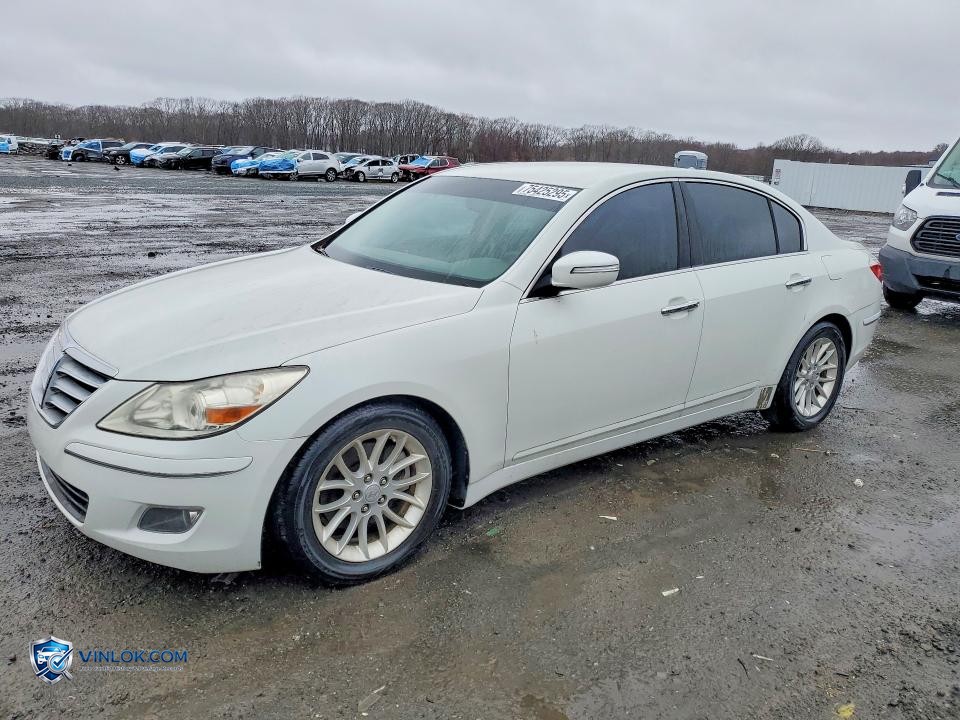 2009 HYUNDAI GENESIS 3.8L – Lot 75425295 auction photo