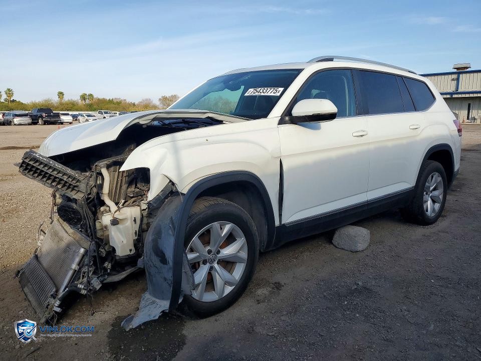 2018 VOLKSWAGEN ATLAS SEL – Lot 75433775 auction photo