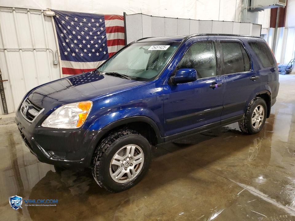 2004 HONDA CR-V EX – Lot 75451425 auction photo