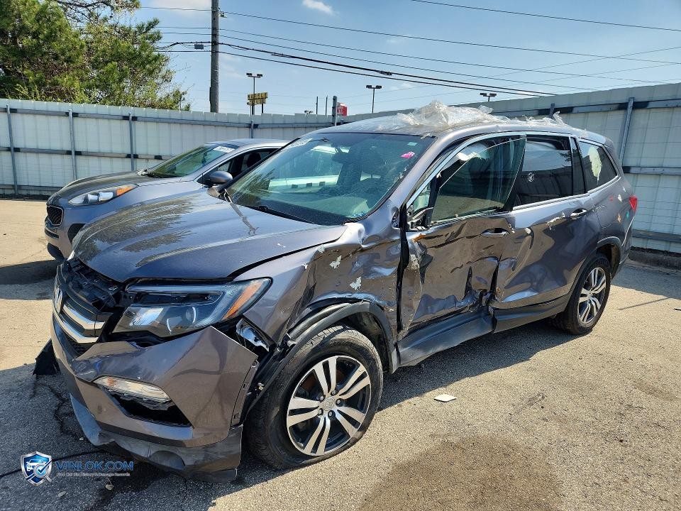2018 HONDA PILOT EXL – Lot 75457315 auction photo