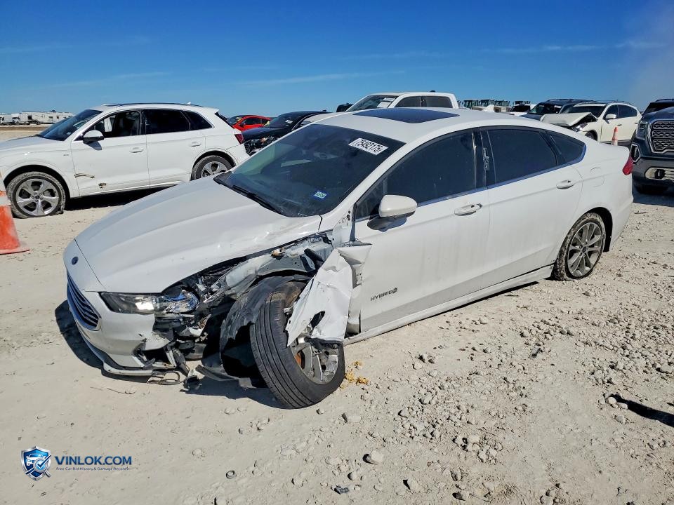2019 FORD FUSION SE – Lot 75492175 auction photo