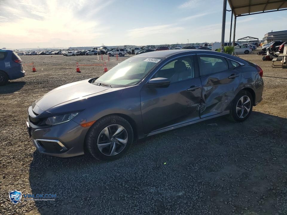 2020 HONDA CIVIC LX – Lot 75494395 auction photo