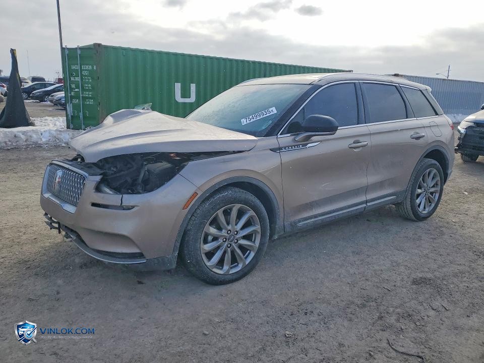 2020 LINCOLN CORSAIR – Lot 75499935 auction photo