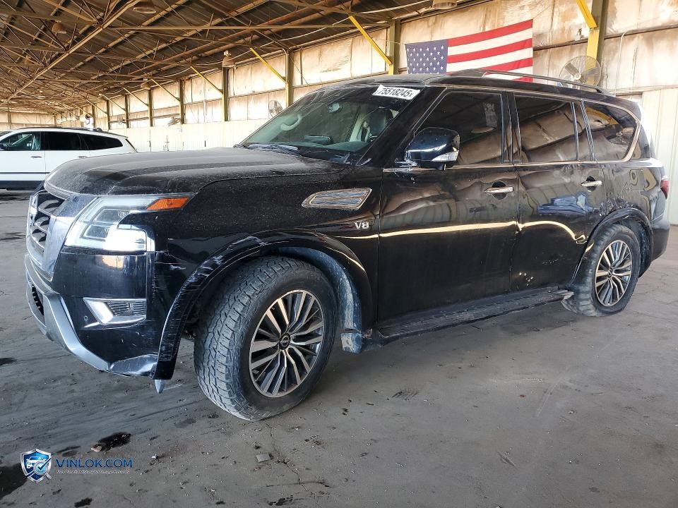 2021 NISSAN ARMADA SL – Lot 75518245 auction photo