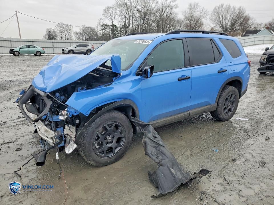 2025 HONDA PILOT TRAILSPORT – Lot 75579535 auction photo
