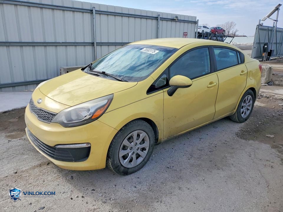 2016 KIA RIO LX – Lot 75583175 auction photo
