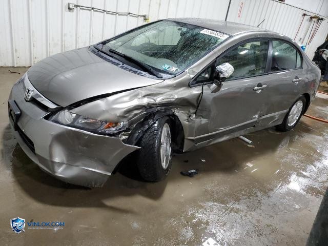 2007 HONDA CIVIC HYBRID – Lot 75584035 auction photo