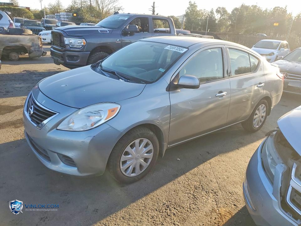 2014 NISSAN VERSA S – Lot 75597055 auction photo