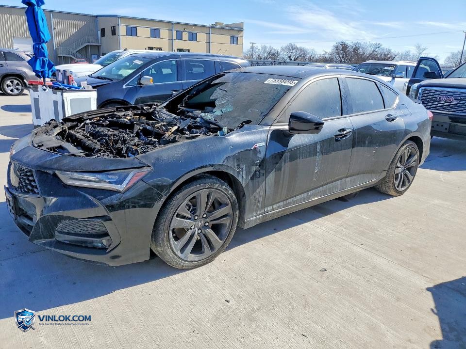 2021 ACURA TLX TECH A – Lot 75598095 auction photo