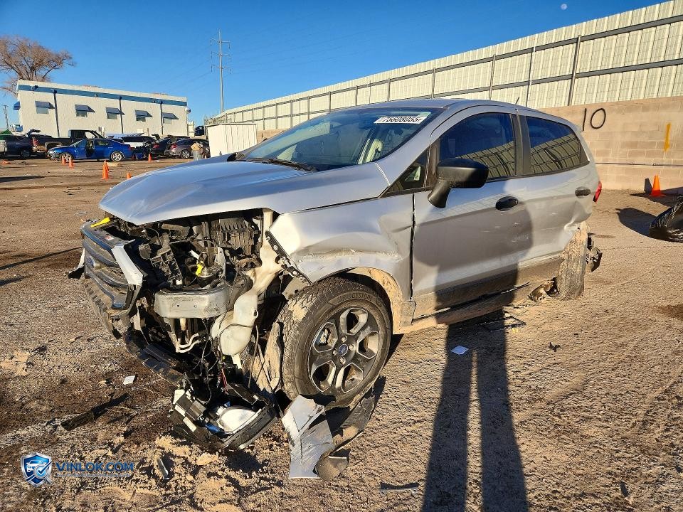 2020 FORD ECOSPORT S – Lot 75608055 auction photo
