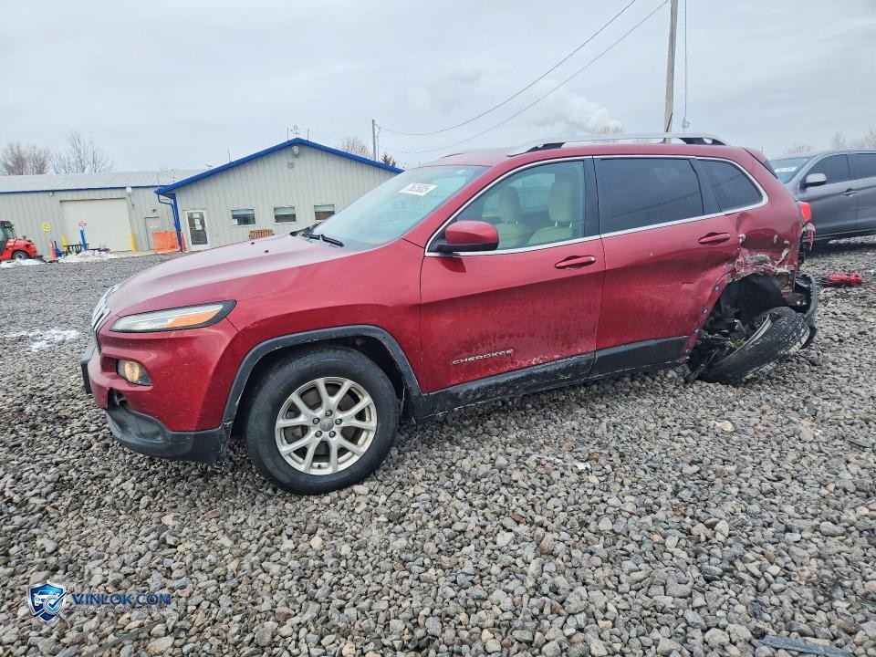 2016 JEEP CHEROKEE LATITUDE – Lot 75625005 auction photo