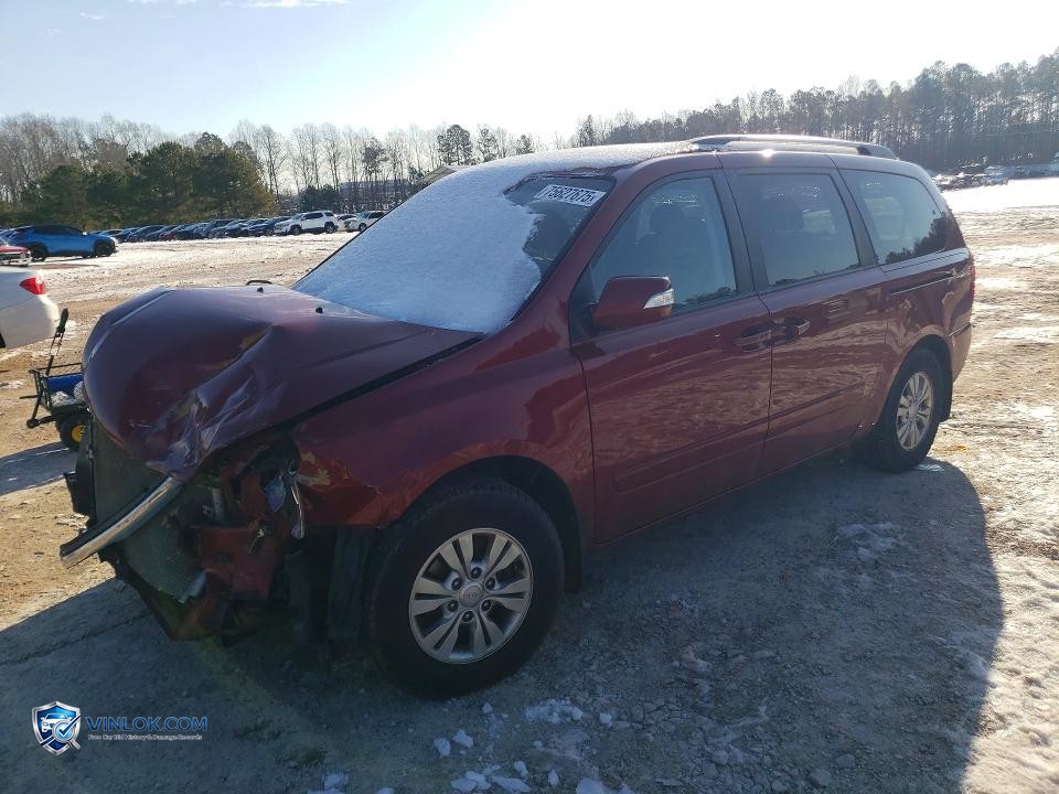 2011 KIA SEDONA LX – Lot 75627675 auction photo