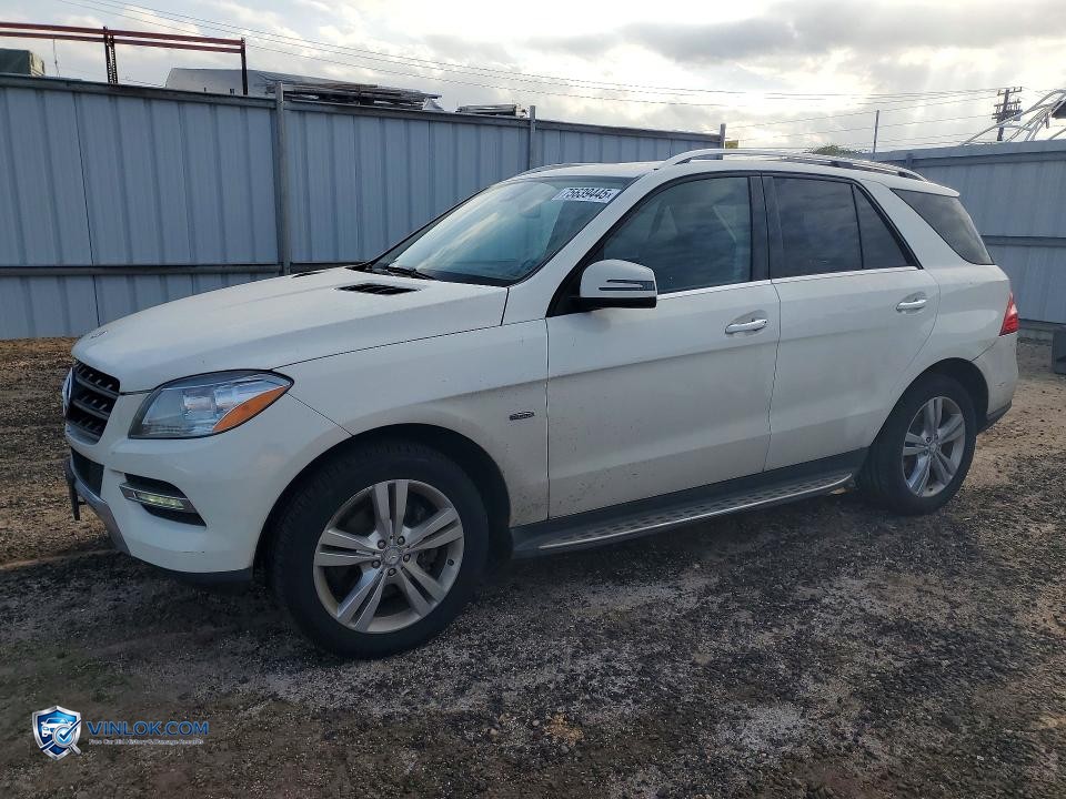 2012 MERCEDES-BENZ ML 350 4MATIC – Lot 75639445 auction photo