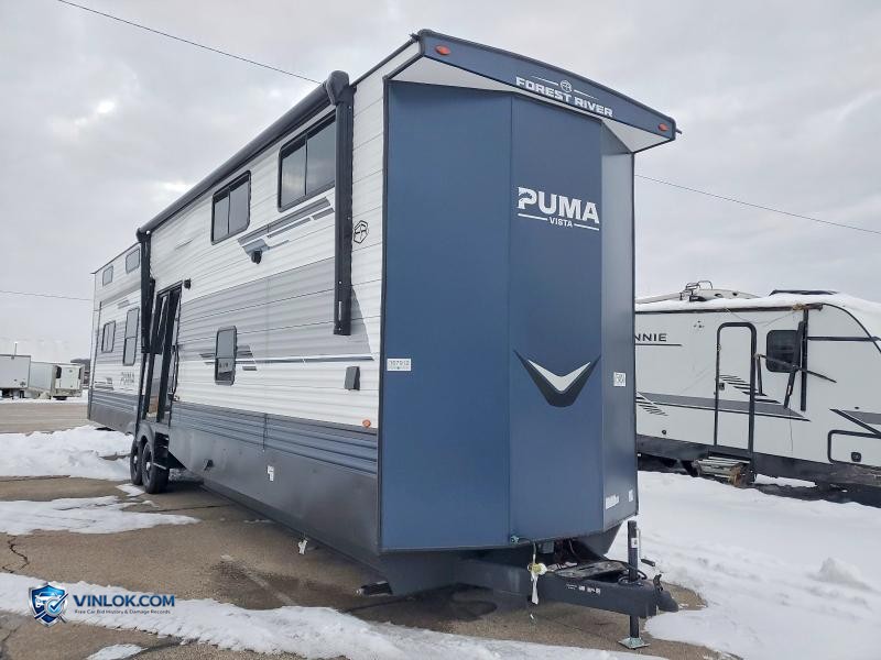 2026 FOREST RIVER PUMA VISTA CAMPER – Lot 75648245 auction photo